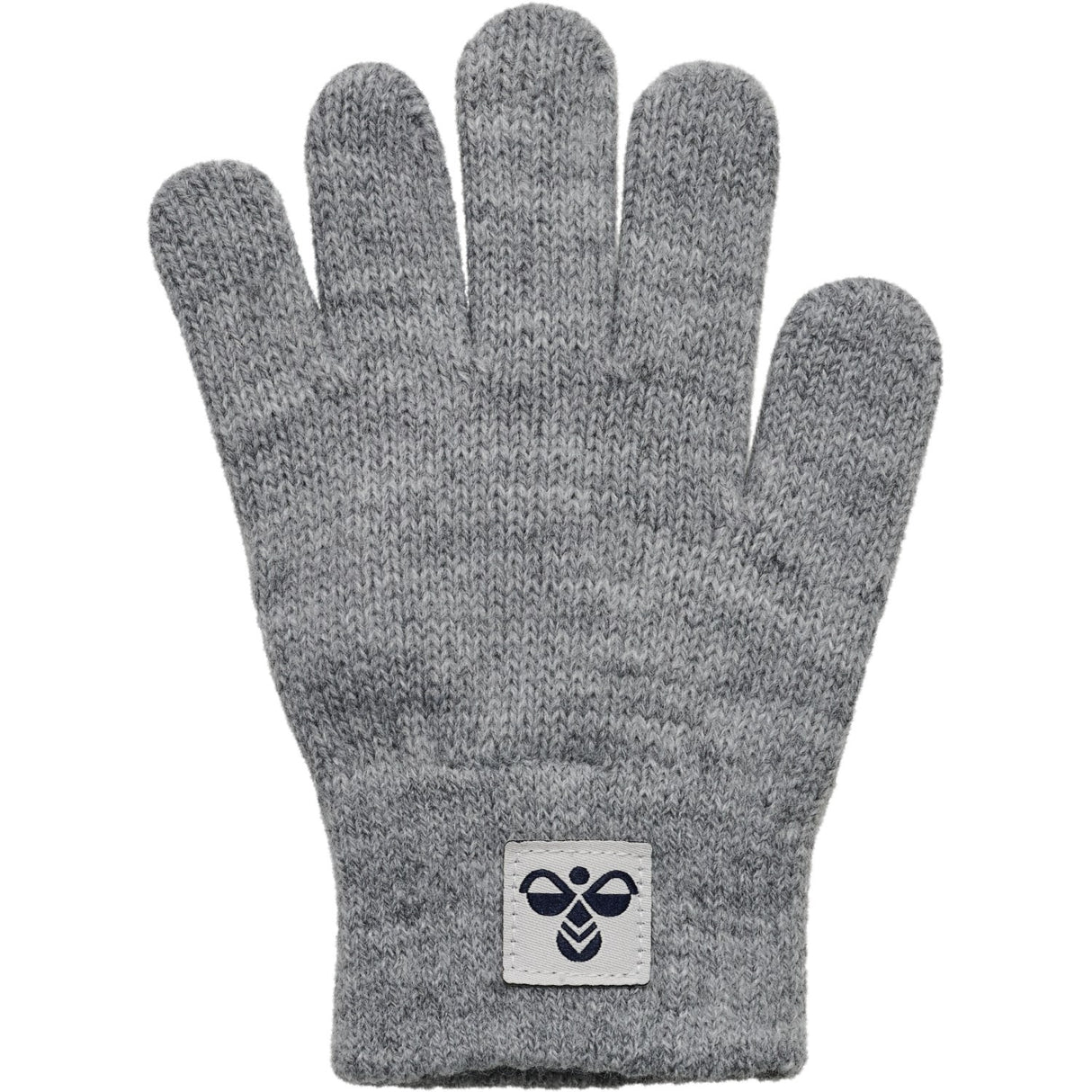 Hummel Grey Melange Strikk Hansker 2-Pakning