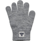 Hummel Grey Melange Strikk Hansker 2-Pakning