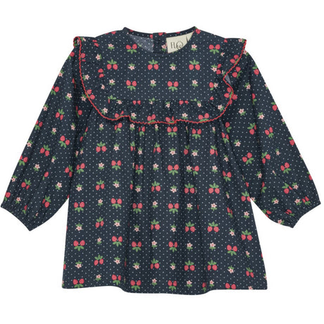 Flöss Navy Space Berry Sofia Kjole
