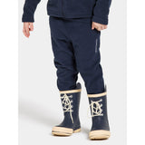 Didriksons Navy Monte Kids Fleece Bukser