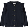 Name It Dark Sapphire Tone In Tone Lurex Nmfabinne Ls Strikk Card Noos