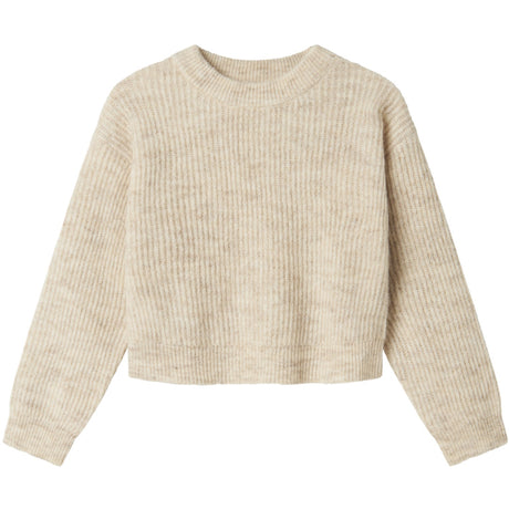 Name It Pure Cashmere Nkfholly Ls Boxy Kort Strikk Noos