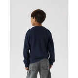 Name It Dark Sapphire Nkmnesolle Ls Pullover Strikk Noos
