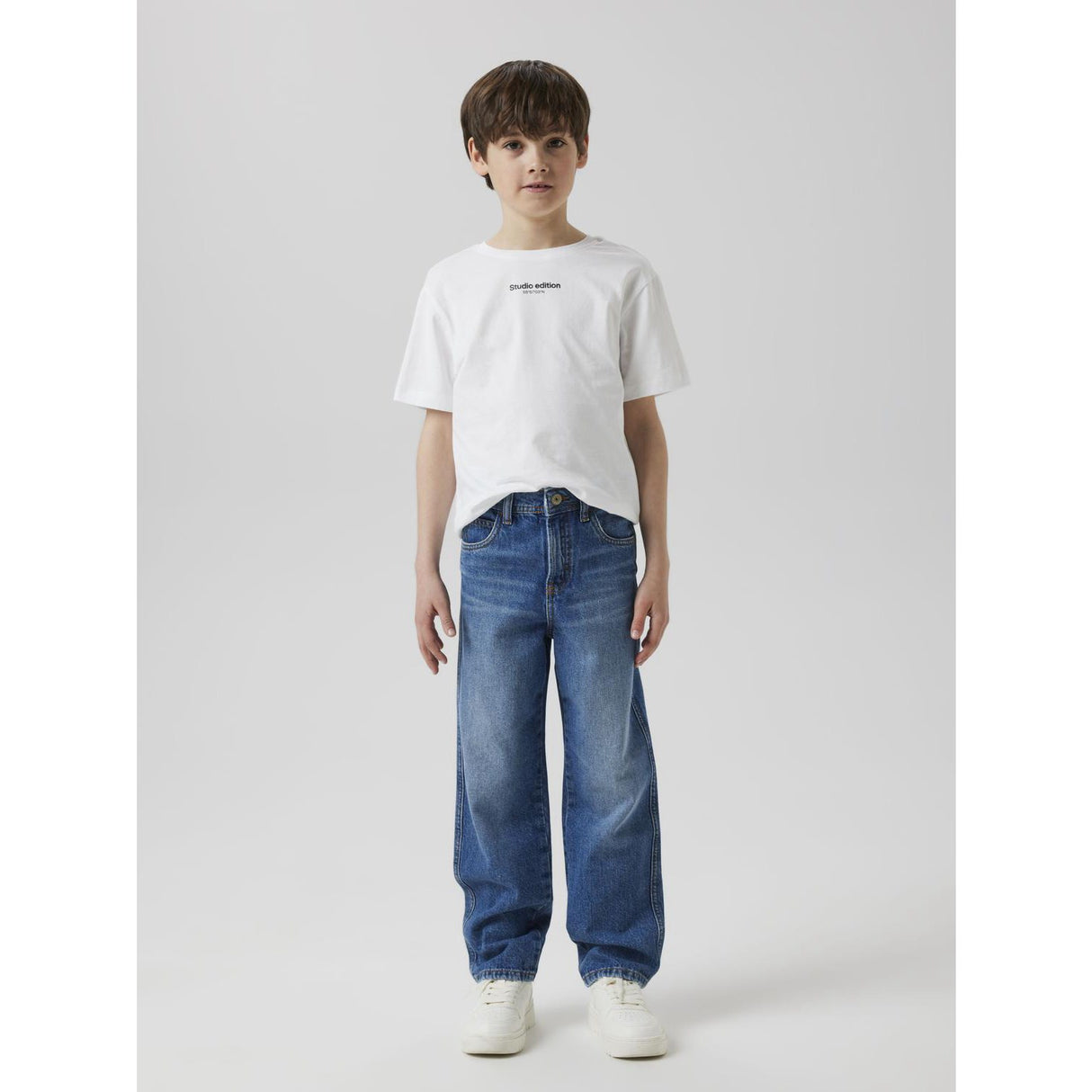 Name It Medium Blue Denim Nkmryan Loose Jeans 5760-Rm Noos