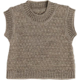 Smallstuff Nature Melange Vest Square Strikk Merino Ull