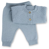 Smallstuff Blue Bukser Flat Strikk Merino Ull