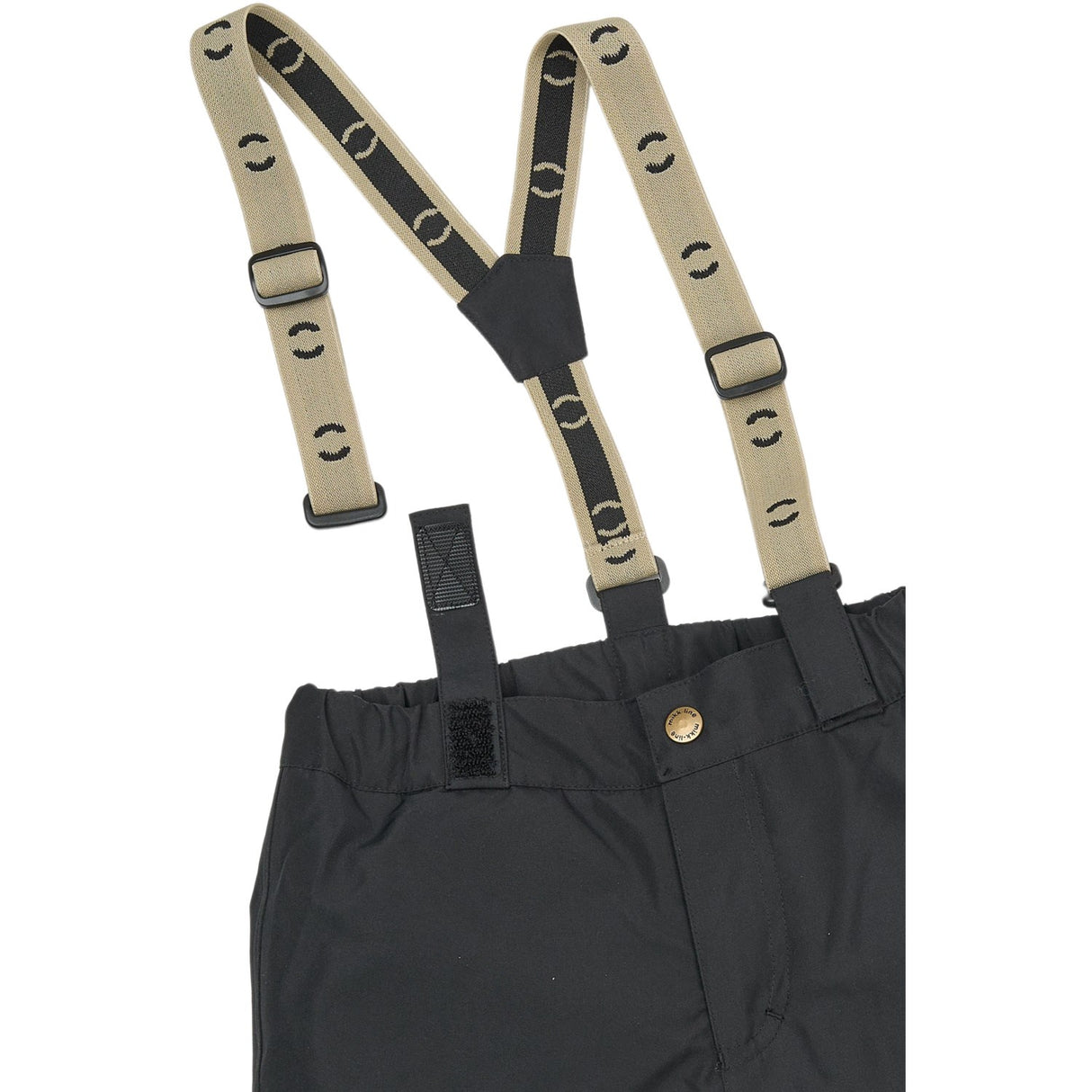 Mikk-Line Black Uni Snow Pant Solid