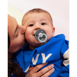 Bibs Baby Blue Smokk Studio Colour 2-Pakning Fusion Latex Petrol Mix