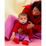 Bibs Baby Blue Smokk Studio Colour 2-Pakning Fusion Latex Petrol Mix