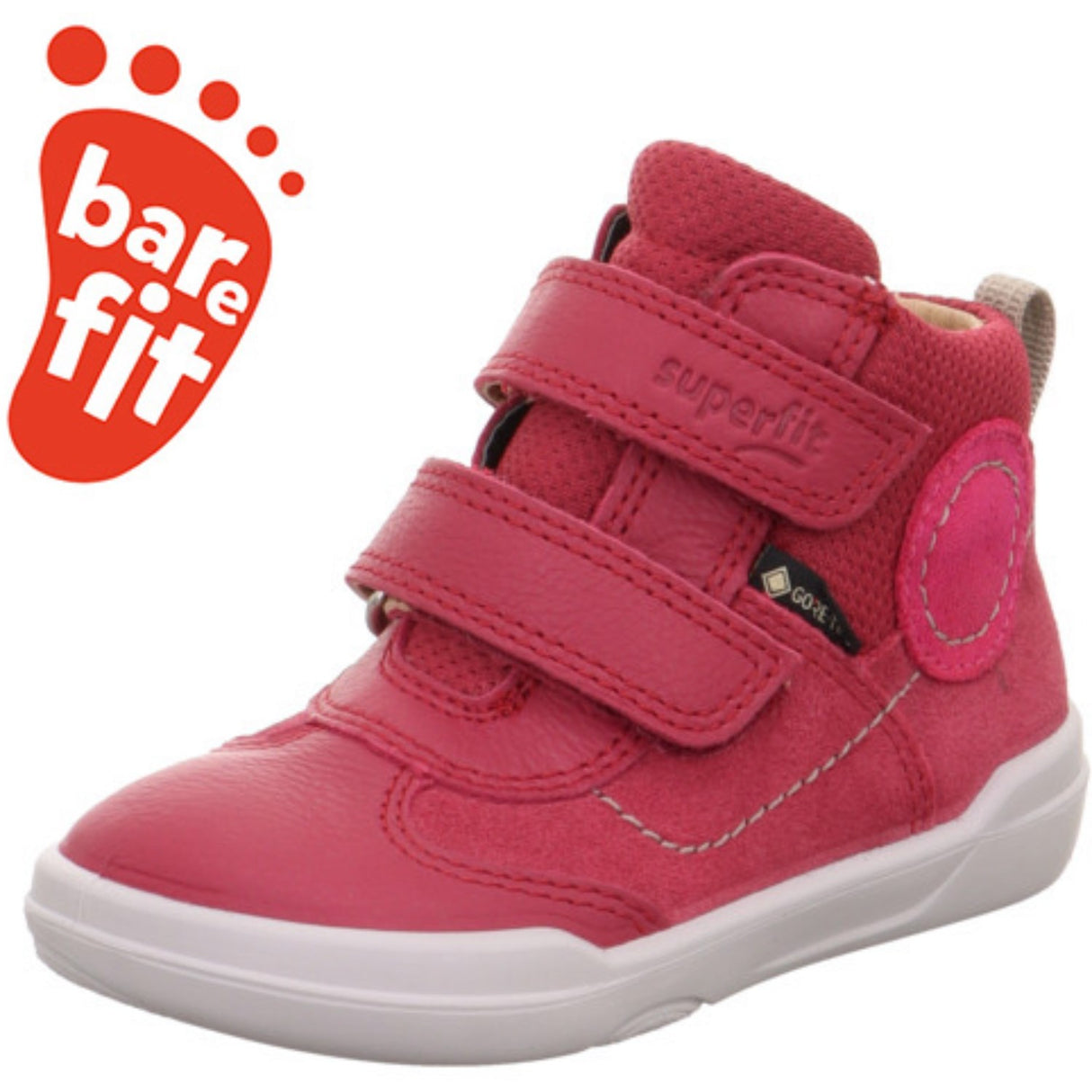 Superfit Red/Pink Superfree Sko