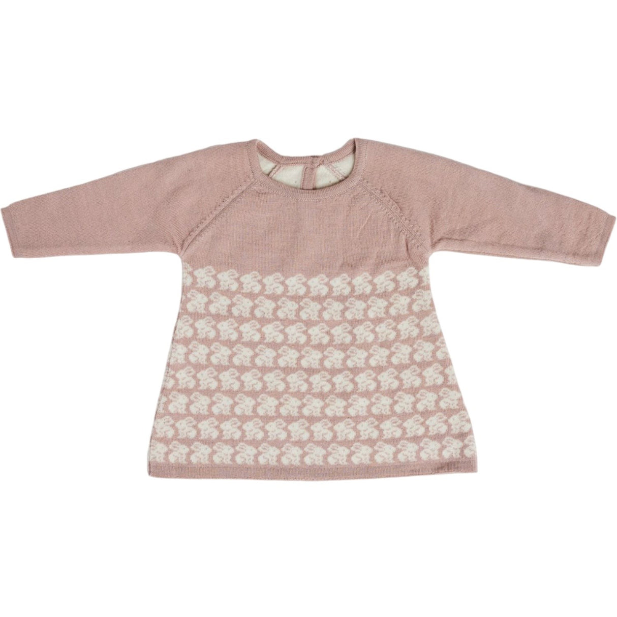 Smallstuff Powder Kjole Ao Rabbits Merino Ull