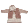 Smallstuff Rose Vest Med Knapper Bouclé Merino Ull