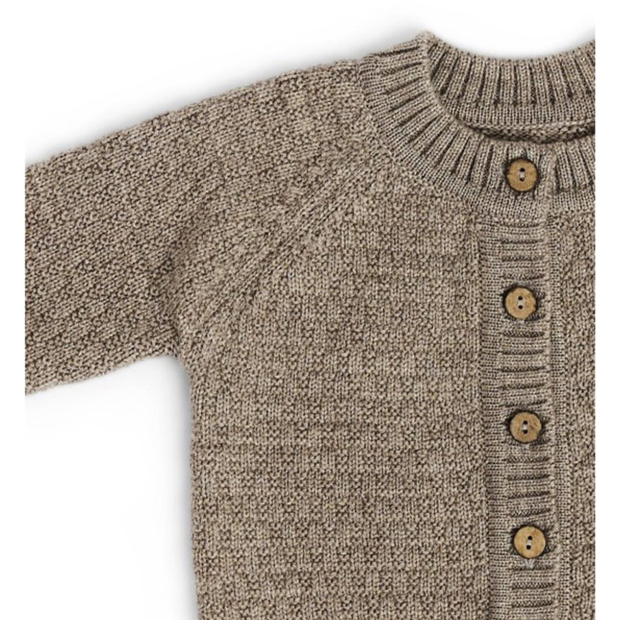 Smallstuff Nature Melange Buksedrakt Square Strikk Merino Ull