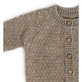 Smallstuff Nature Melange Buksedrakt Square Strikk Merino Ull