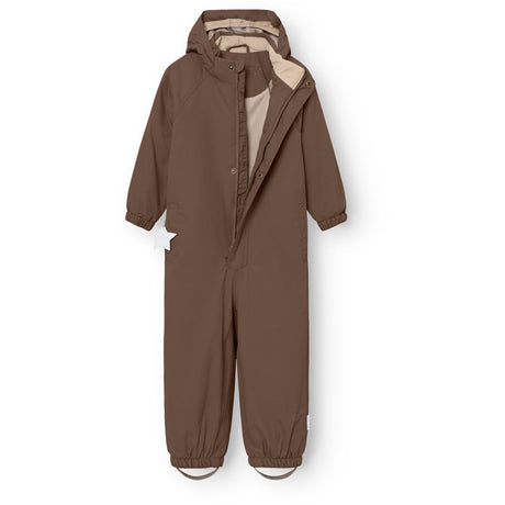 Mini A ture Chestnut Brown Matwilbo Snowsuit. GRS