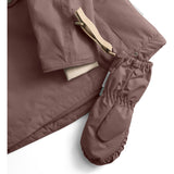 Mini A ture Peppercorn Plum Matcesar Fleece Lined Votter