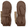 Mini A ture Chestnut Brown Matcesar Fleece Lined Votter