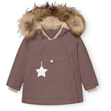 Mini A ture Peppercorn Plum Matwang Fleece Lined Winter Jakke Fur. GRS