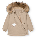Mini A ture Savannah Tan Matwang Fleece Lined Winter Jakke Fur. GRS