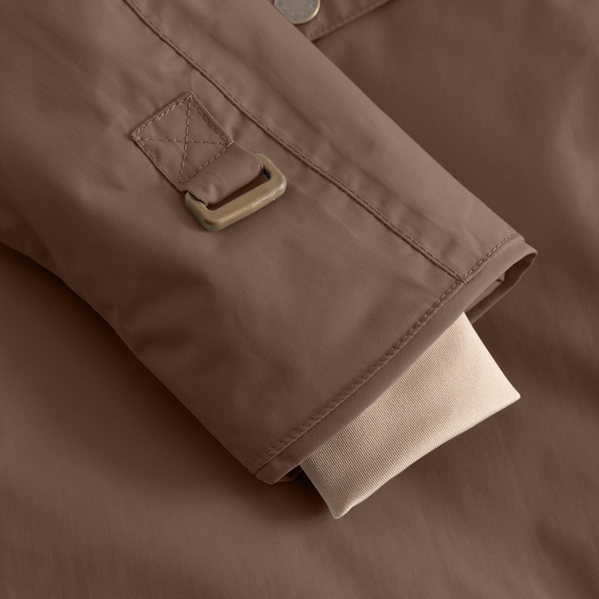 Mini A ture Chestnut Brown Matwang Fleece Lined Winter Jacket. GRS