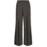 kids ONLY Black Lurex Light Gold/Silver/Wide Stripe Kogqueen Glitter Bukser Bf Jrs