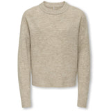 kids ONLY Pumice Stone Melange Kogcamilla O-Neck L/S Pullover Knt