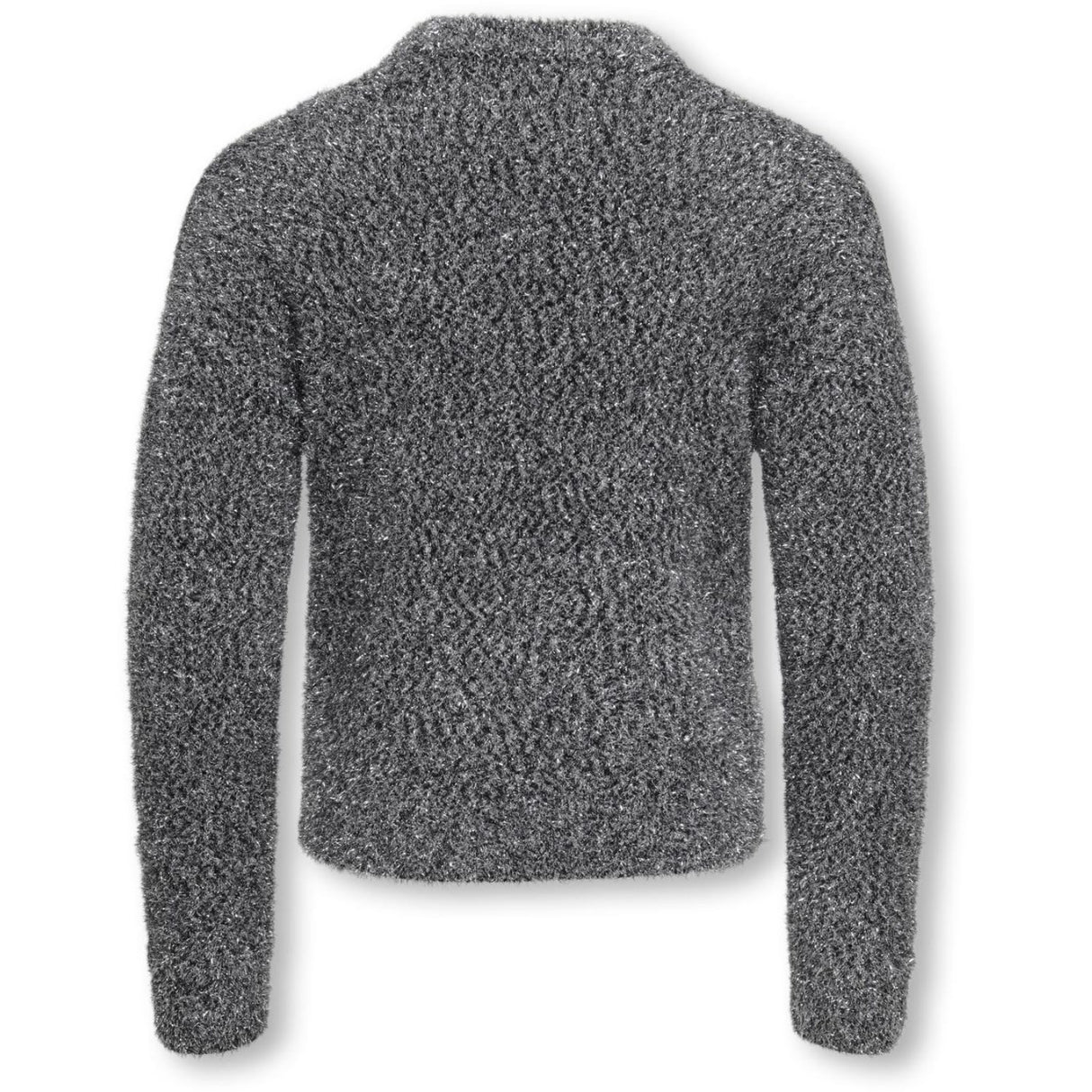 kids ONLY Black Silver Glitter Kogpiumo Glitter L/S O-Neck Knt