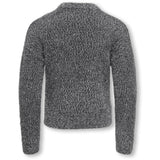 kids ONLY Black Silver Glitter Kogpiumo Glitter L/S O-Neck Knt