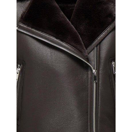 kids ONLY Black Coffee Kogstarry Bonded Teddybjørn Jakke Otw