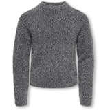 kids ONLY Black Silver Glitter Kogpiumo Glitter L/S O-Neck Knt