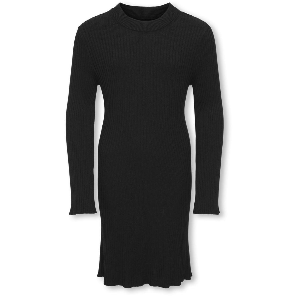 kids ONLY Black Kogbianka Life Ls Rib Kjole Knt