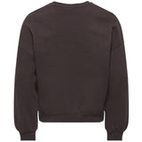 kids ONLY Black Coffee Amazed Kogkiki Life L/S Ovz O-Neck Stud Bru Swt