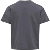 kids ONLY Blackened Pearl Elegance Kogditte Life S/S Ovz Printed Topp Jrs