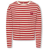 kids ONLY High Risk Red Cloud Dancer/Detail Heart High Risk Red Koglivina L/S O-Neck Stripe Topp Jrs