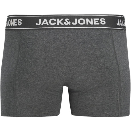Jack & Jones Junior Dark Grey Melange Jacblack Friday Trunks 3 Pakke Jnr