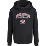 Jack & Jones Junior Black Jjari Branding Sweat Hette Jnr