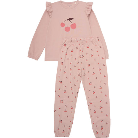 Minymo Misty Rose Pyjamas Ls Sett Aop