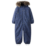 Name It Vintage Indigo Work Nmmsnow10 Drakt Aop Fo Noos