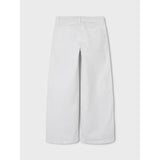 Name It Bright White Nkfrose Wide Twi Bukser 1115-Tp Noos