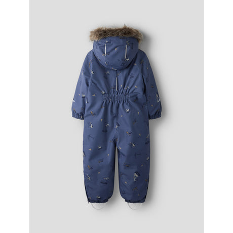 Name It Vintage Indigo Work Nmmsnow10 Drakt Aop Fo Noos