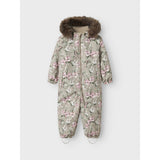 Name It Pure Cashmere Mellow Flower Nmfsnow10 Drakt Aop Fo Noos