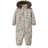 Name It Pure Cashmere Mellow Flower Nmfsnow10 Drakt Aop Fo Noos