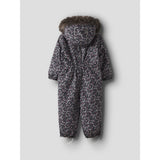 Name It Dark Sapphire Blossom Nmfsnow10 Drakt Aop Fo Noos