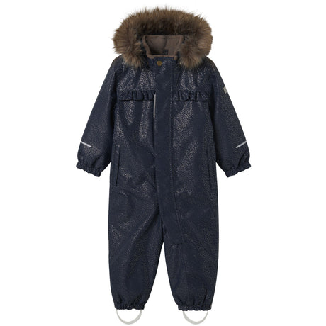 Name It Dark Sapphire Nmfsnow10 Drakt Frill Glitter Fo