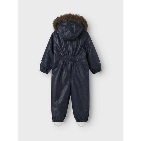 Name It Dark Sapphire Nmfsnow10 Drakt Frill Glitter Fo