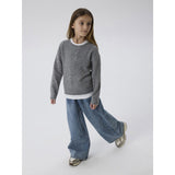 Name It Grey Melange Nkforiane Ls Strikk