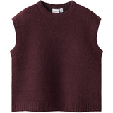 Name It Burgundy Nkfoneifyly Strikk Vest