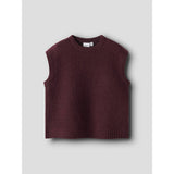 Name It Burgundy Nkfoneifyly Strikk Vest