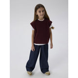 Name It Burgundy Nkfoneifyly Strikk Vest