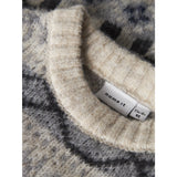 Name It Cloud Dancer Nmmoddur Ls Strikk